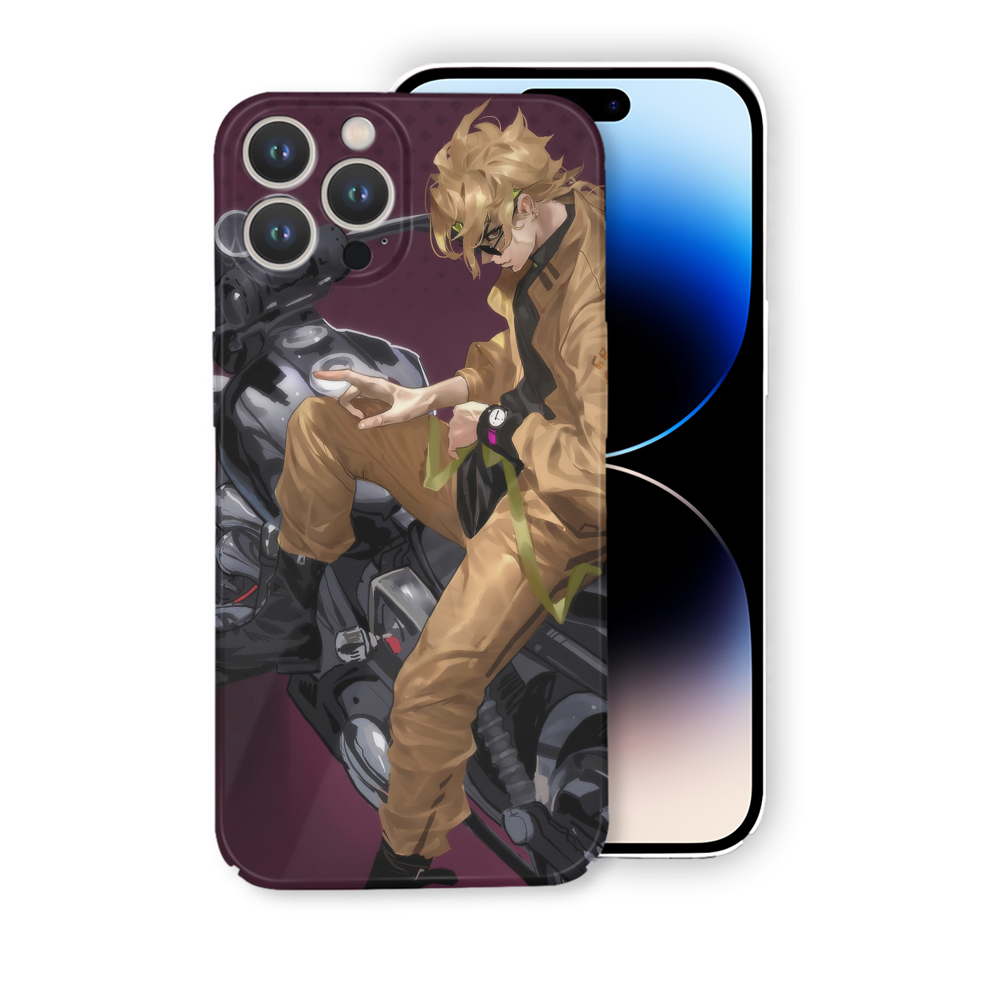 （画像用） ジョジョの奇妙な冒険 JoJo's Bizarre Adventure 【iPhone 14シリーズ対応】ハードケース